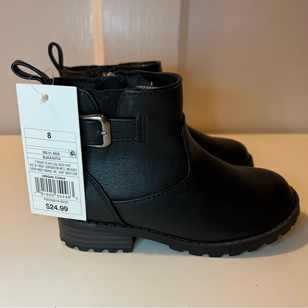 ✨NWT✨ Black CAT & JACK Toddler Boots